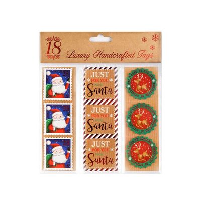 Traditional Christmas Gift Tags