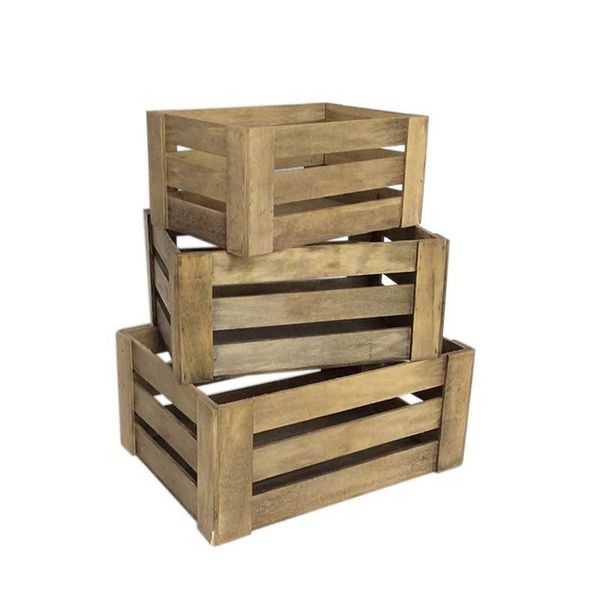 Plain Wooden Crates