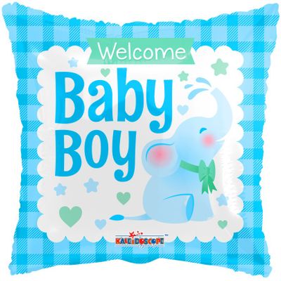 Baby Boy Elephant Balloon