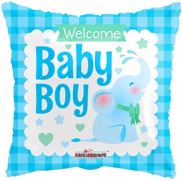 Baby Boy Elephant Balloon