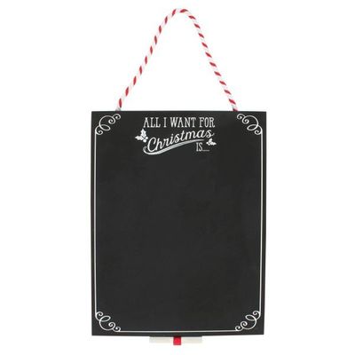 All I Want For Christmas Chalk Board