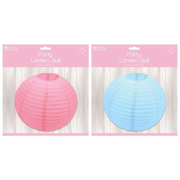 Party, Lantern Balls Pink/blue