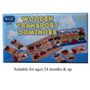 Wooden Transport Tools Dominoes  by AtoZ Toys