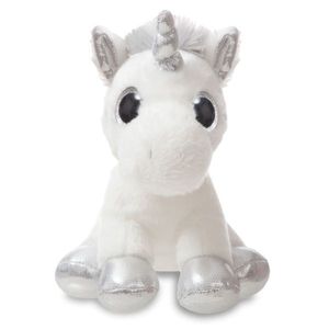Sparkle Tales Sparkle Unicorn 7 Inch (silver) Soft Toy By Aurora