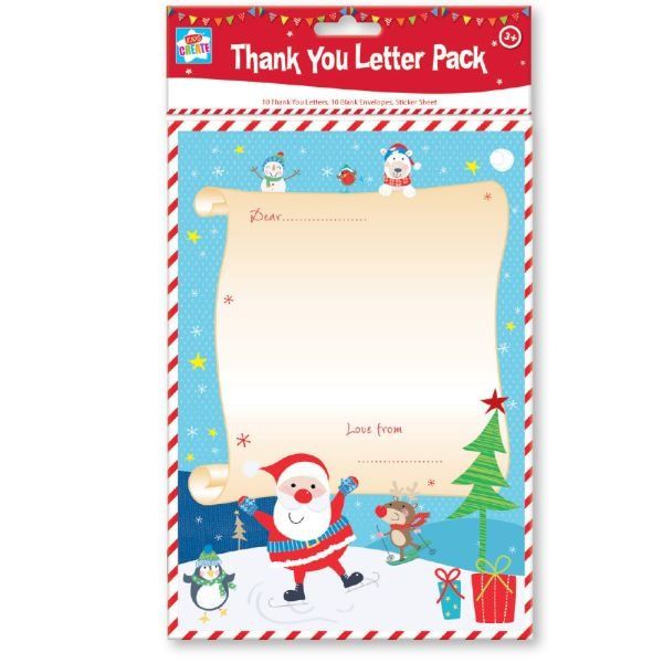 Christmas Activity - Thank You Letter Pack