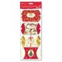 Christmas Accessory- 8 Mini Gift Pouches Traditional