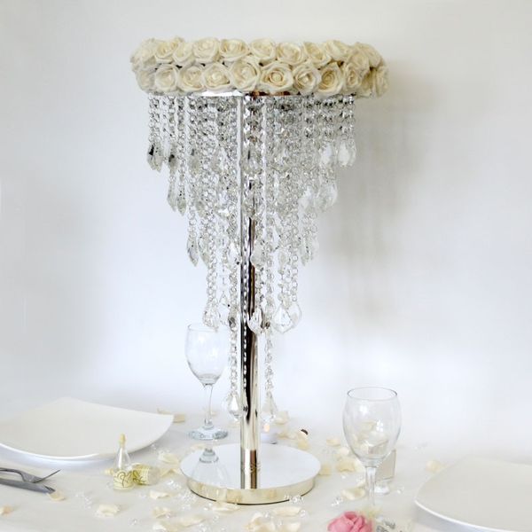 Crystal Table Chandelier (60cm) Easy Florist Supplies