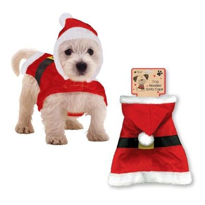 Christmas Pet Shop - Pet Santa Cape Hoody