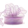 30mm Lilac Chiffon Ribbon