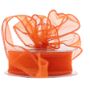 30mm Orange Chiffon Ribbon