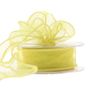 30mm Yellow Chiffon Ribbon