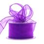 50mm Purple Chiffon Ribbon