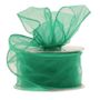 50mm Emerald Chiffon Ribbon