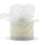 50mm Ivory Chiffon Ribbon