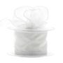 50mm White Chiffon Ribbon