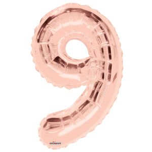 Rose Gold 9 Balloon