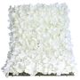  White Hydrangea Flower Wall 