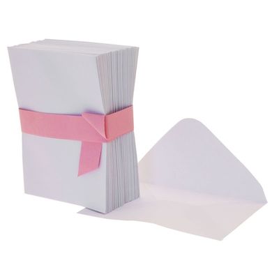 White Envelopes  (10X100)
