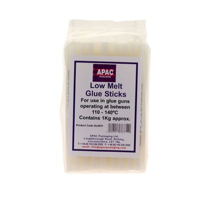 Low Melt Glue Sticks (10X1Kg)