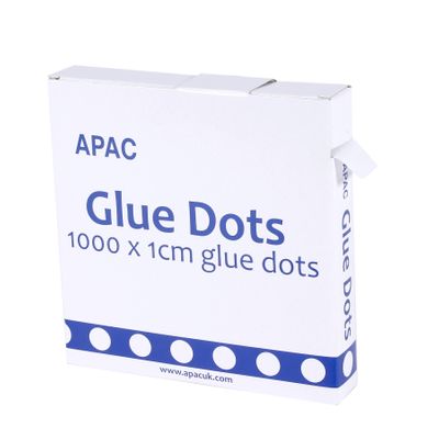 1cm x 1000 Glue Dots on Reel (1/80)