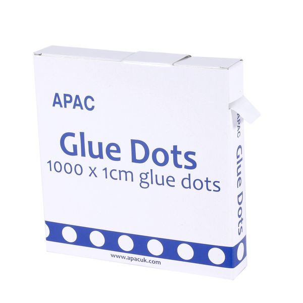 1cm x 1000 Glue Dots on Reel (1/80)