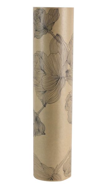 50x125m Nat Kraft Nina Black Paper