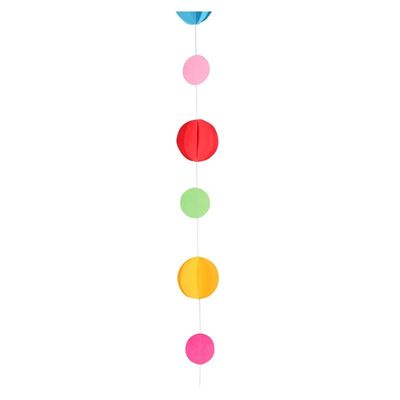 Primary Colours Circle Balloon Tail (12)