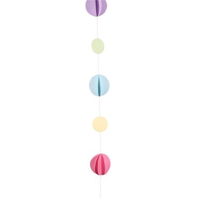 Pastel Colours Circle Balloon Tail (12)