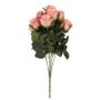 Camelot  Rose Bud 9 Heads Orange (12/96)