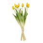 Real Feel Tulip Bunch Yellow (6/72)