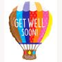 Get Well Hot Air Balloon (18 inch)