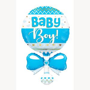 Baby Rattle Shape Blue (36 inch)