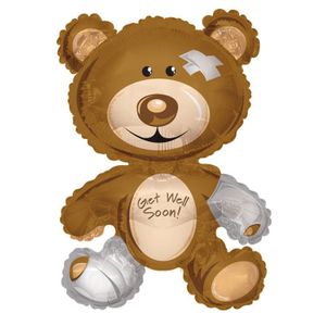 Bear Get Well Balloon (36 inch)