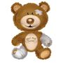 Bear Get Well Balloon (36 inch)