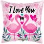 I Love You Flamingo Balloon (18 inch)