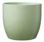 Basel Ceramic Pot Matte Lime Green (14cm)