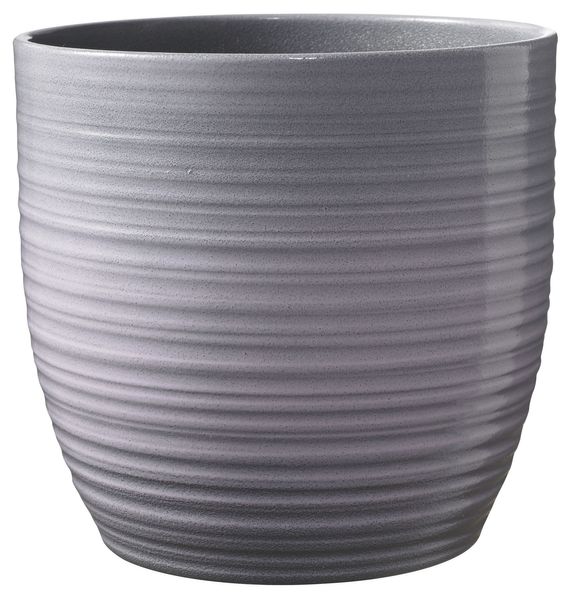 Bergamo Ceramic Pot Lavender Glaze (14cm)