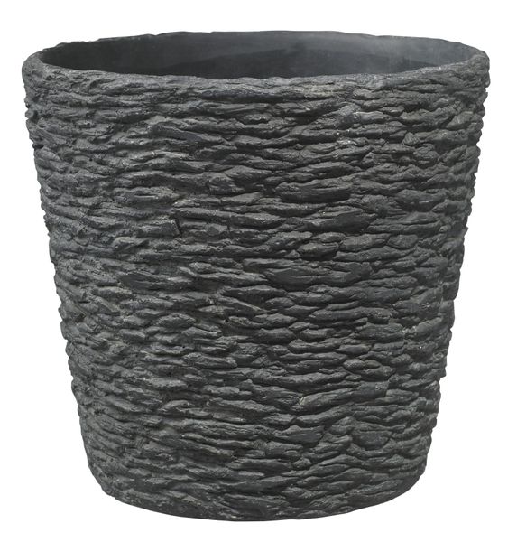 Dayton Ceramic Pot Slate Black (12cm)