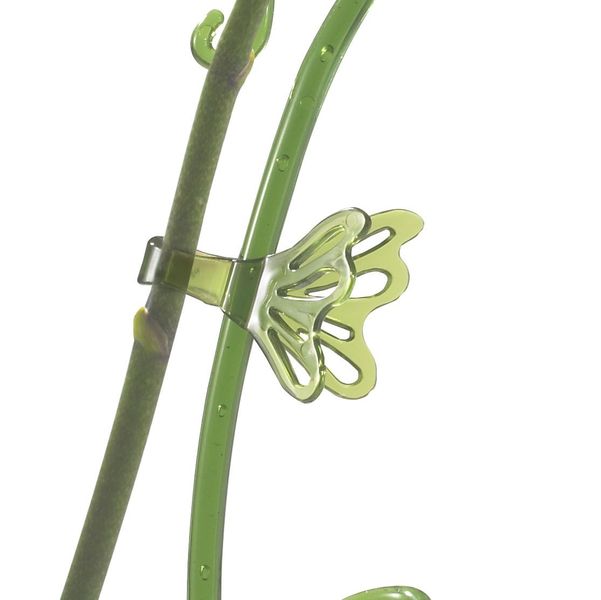 Fleury Orchid Clip Green (4cm)