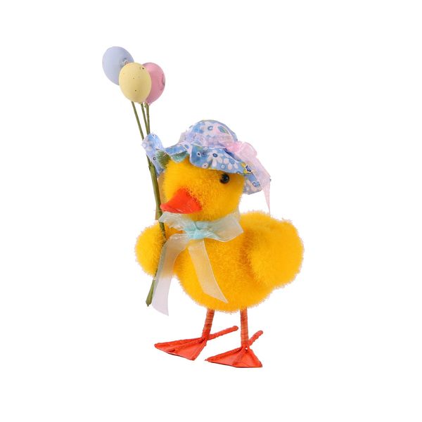 Display Duckling with Balloons 8.5x11.5x20