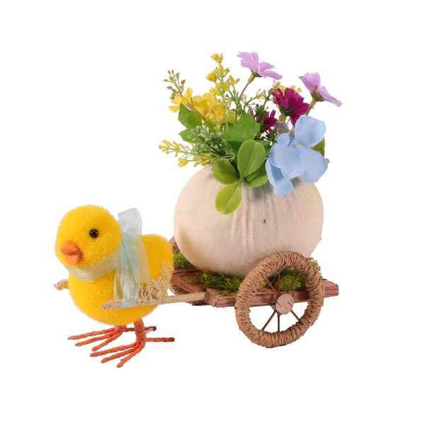 Display Duckling with Cart 11.5x20x17