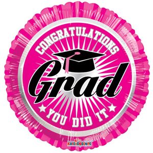 Congratulations Grad Pink (18 Inch)