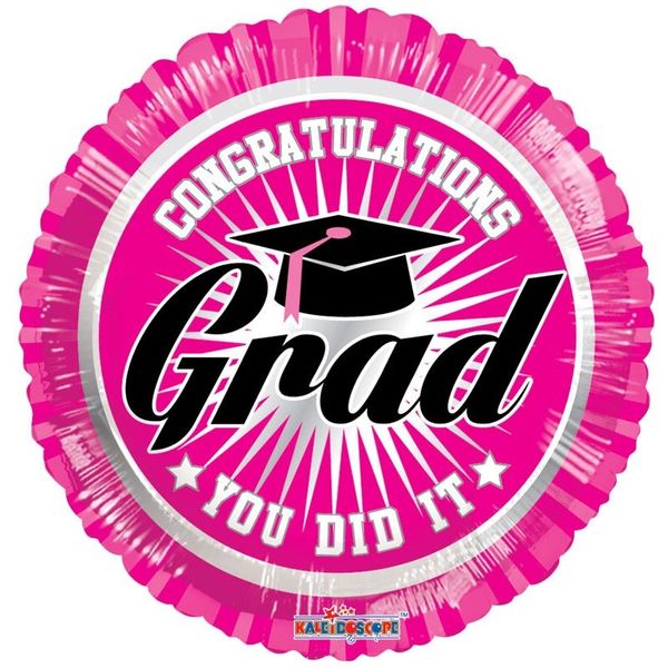 Congratulations Grad Pink (18 Inch)