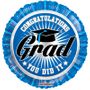 Contratulations Grad Blue (18 Inch)