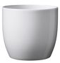 Basel Full colour Pot - Shiny White (12cm x 10cm)