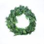 30" Deluxe Evergreen Double Wreath (190 Tips)