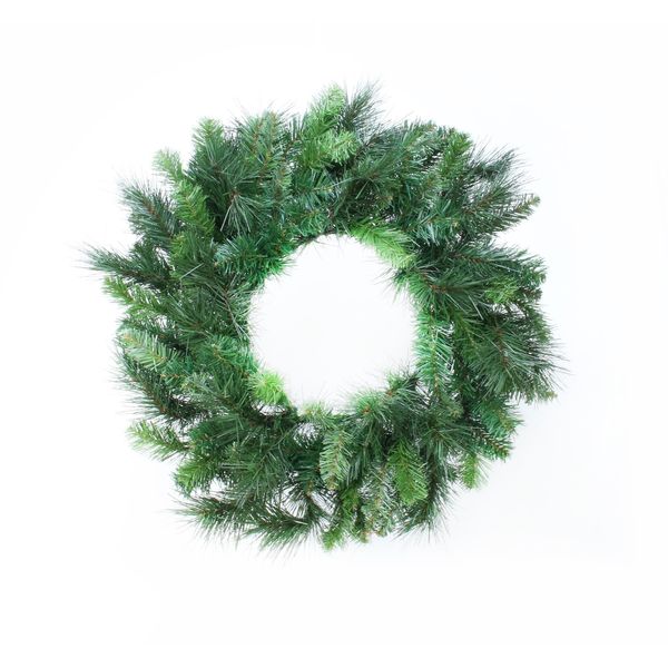 20" Deluxe Evergreen Double Wreath (110 Tips)