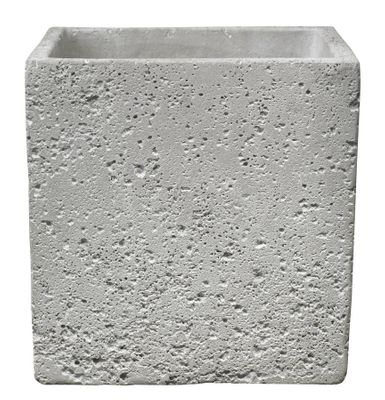 Latina Concrete Pot Cement Light Grey 18cm