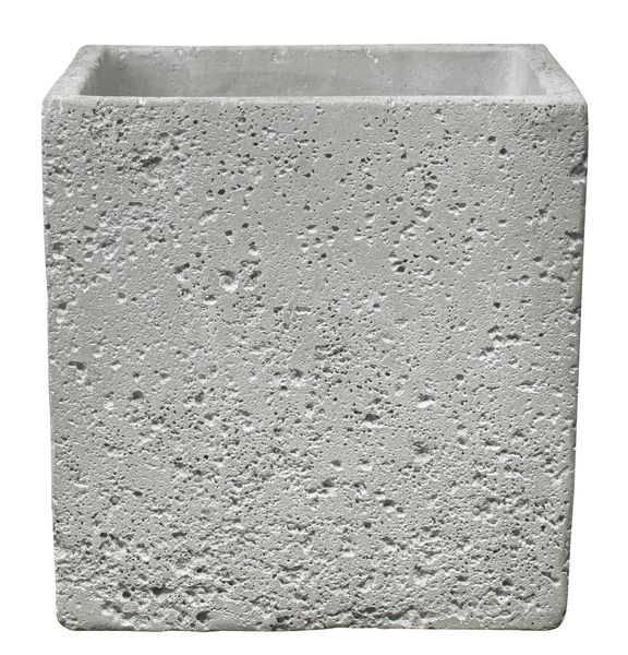 Latina Concrete Pot Cement Light Grey 21cm