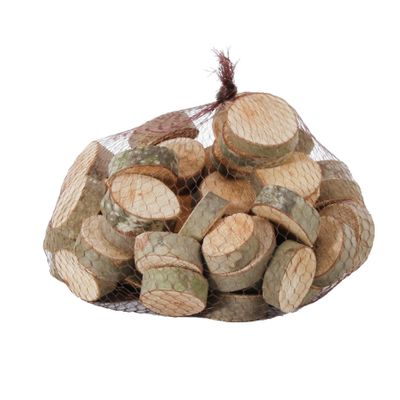 Wood Slices Small Round (1kg/net) (1/12)